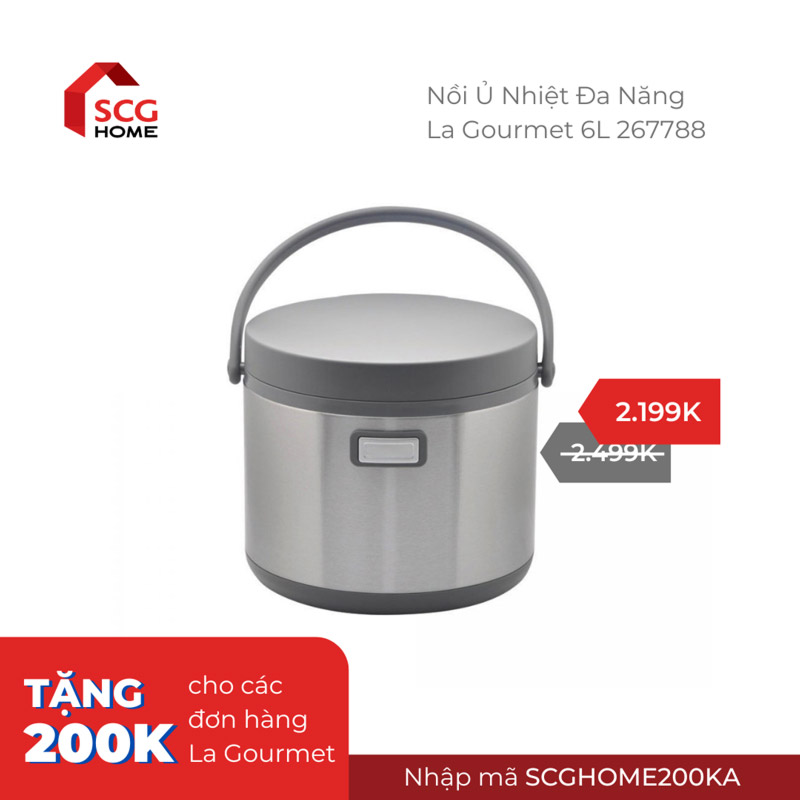 1.    Nồi ủ nhiệt La Gourmet 6L 267788