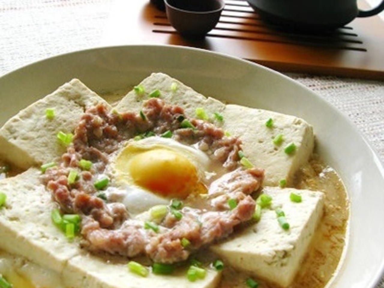 Đậu phụ hấp trứng thịt_ ngọt nhẹ thanh mát.