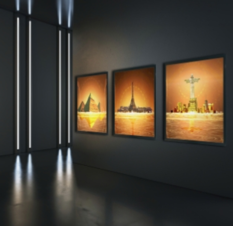 Redeemer in Radiance - Tranh Đấng Cứu Thế Trong Hào Quang – Biểu Tượng Niềm Tin & Hy Vọng - Image 2