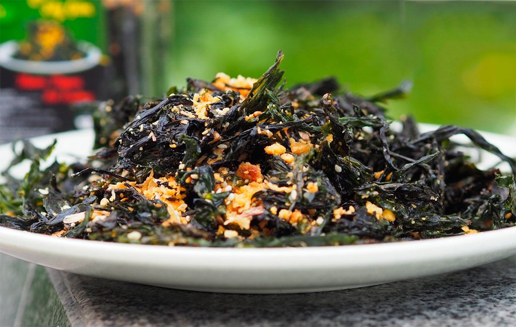 Cách làm rong biển cháy tỏi ngất ngây như ăn ở tiệm