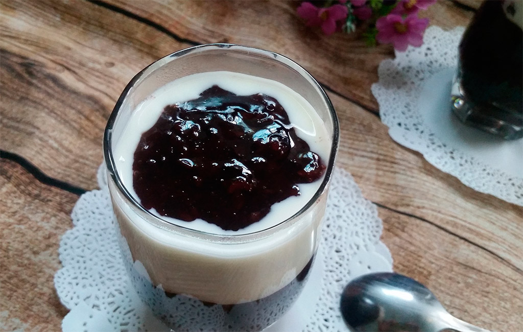 Cách làm nếp cẩm sữa chua