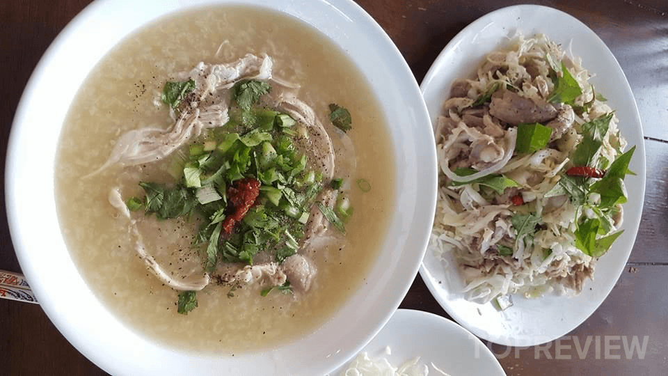 chao-ga-my-tho Cháo gà ta được nấu theo công thức đặc trưng