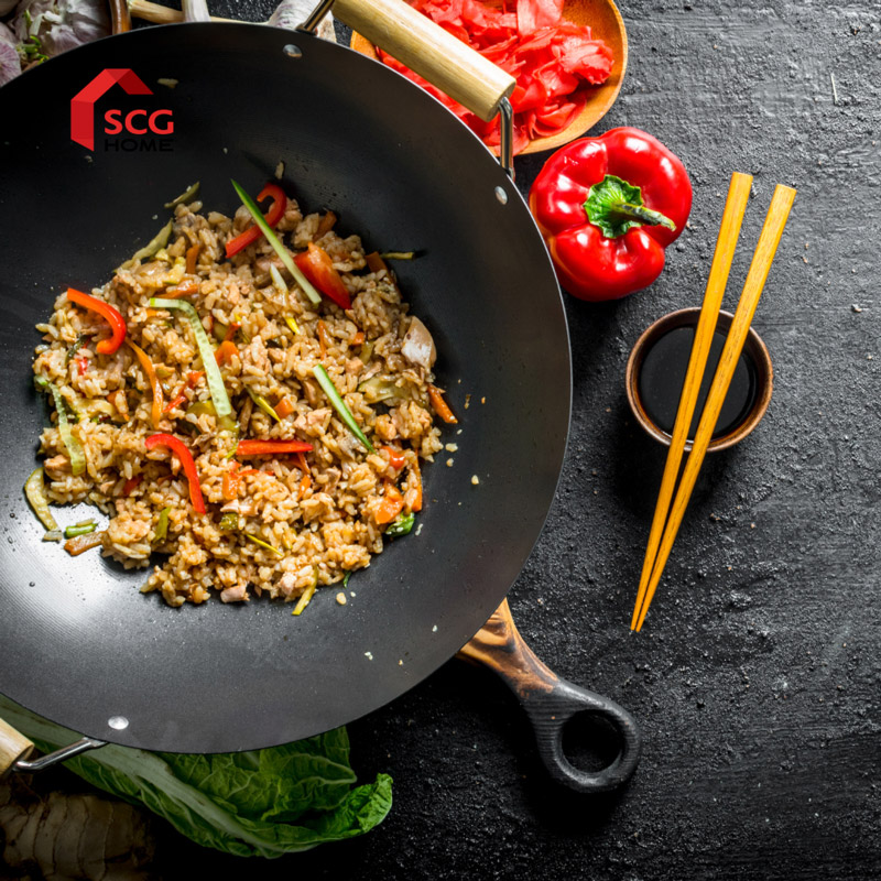 Chảo-Gang-chien-Cơm-rang