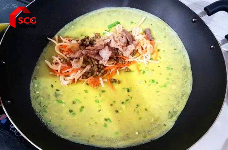 Chảo-Gang-làm-Bánh-xèo