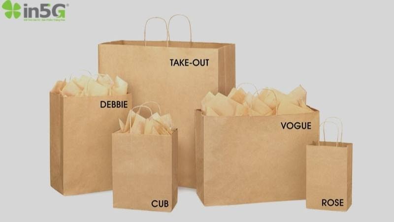 Bao bì làm từ giấy Kraft 3 - 5 lớp