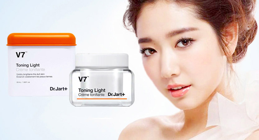 Kem dưỡng trắng nâng tone da V7 Tonigh Light Dr.Jart+ 