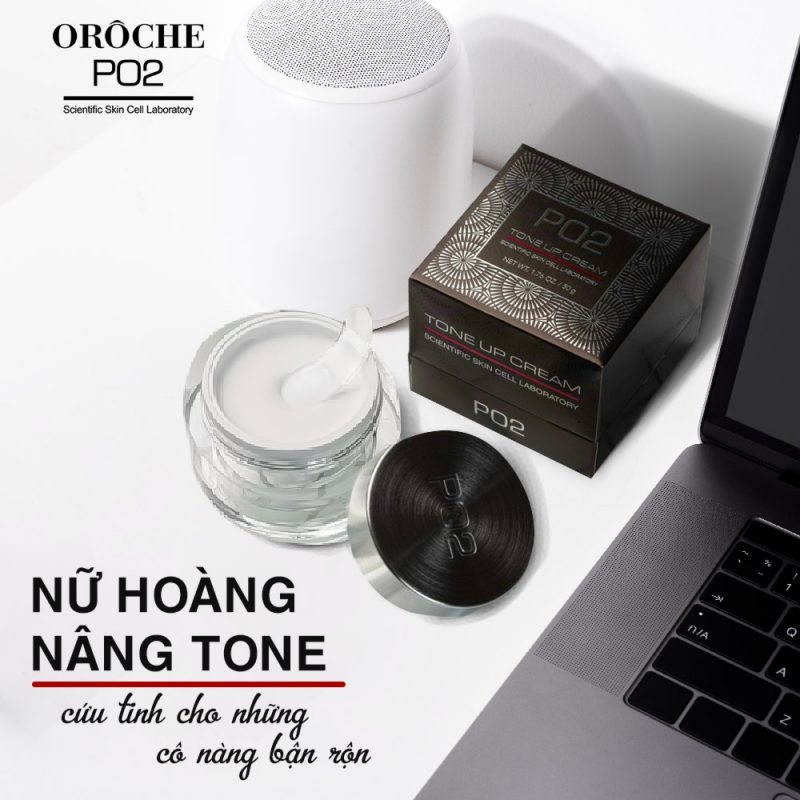 Kem dưỡng trắng da nâng tone PO2 cao cấp của Hàn Quốc