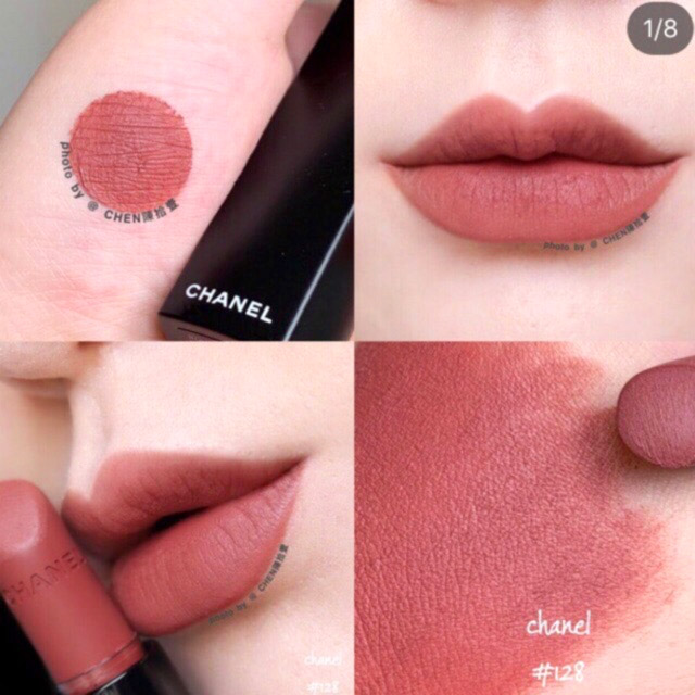 Màu son 128 là sắc son hồng đất dành cho da ngăm