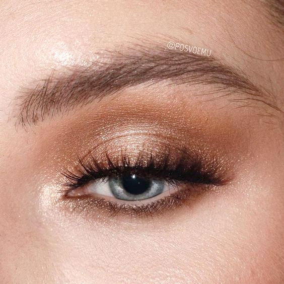 Makeup kỹ lưỡng mắt tone nâu