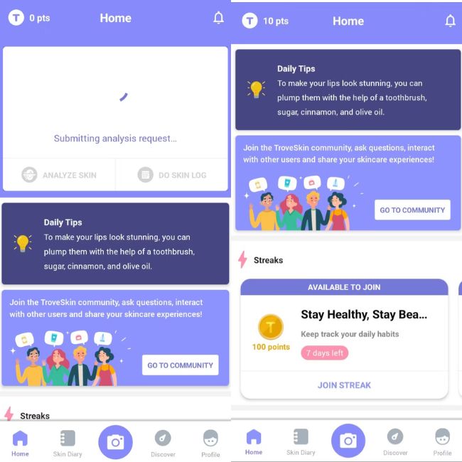 Ứng dụng cũng sẽ cho bạn biết lợi ích của từng sản phẩm đối với da và đề xuất phương pháp sử dụng.